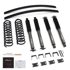3 Inch Lift Kit Shocks Set For Jeep Cherokee Xj 2wd 4wd 84-01