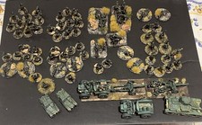 Painted 15mm Ww2 Italian Bersaglieri Platoon for Greece 1940-41 with supports