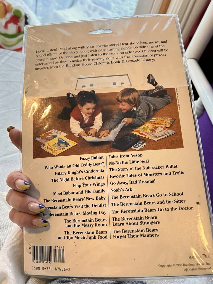 NEW!! The Night Before Christmas Book and Cassette 1986 Random House - Image 2 of 4