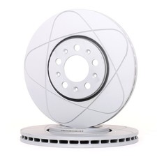 2x ATE PowerDisc Bremsscheiben Vorne für VW Golf IV Schrägheck (1J1) 288mm