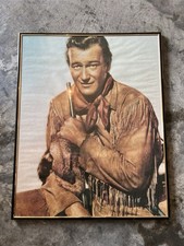 John Wayne As Davy Crockett Picture 20x16 Framed Wall Art