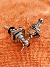 High Quality Schaller Style Strap Locks QT 2 Chrome FREE SHIPPING from USA  
