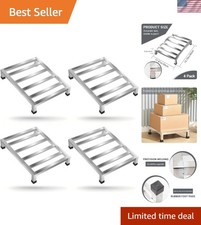 Stainless Steel Storage Rack Utility Shelf 2 Pack Garage Basement Kitchen