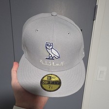 OVO New Era Family Owl 59FIFTY Fitted Hat Oct...
