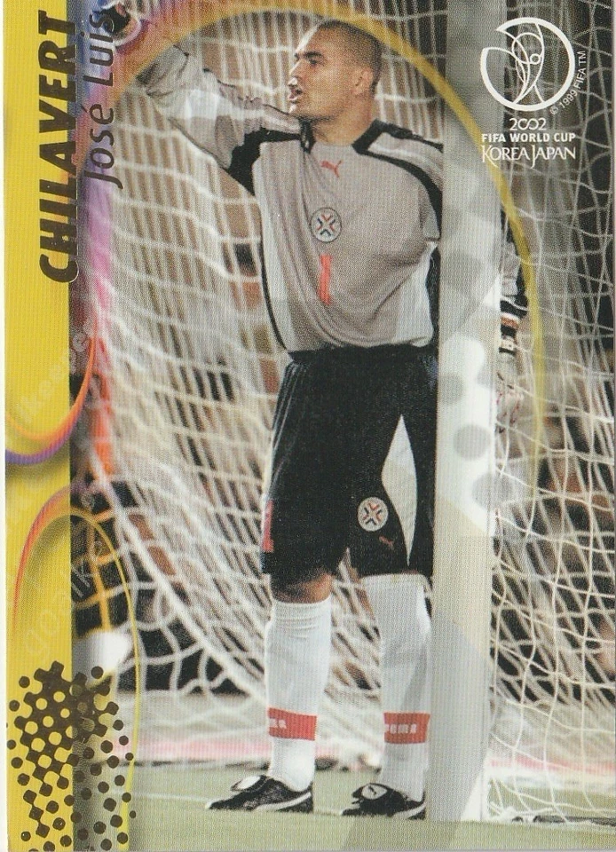 Copa Mundial Panini 2002 - José Luis Chilavert #86 (RC) ¡Más tarjeta de bonificación! Foto 2 de 4