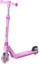 K03 Lightweight Kids Kick Scooter with 5" LED RGB Lighted Wheels