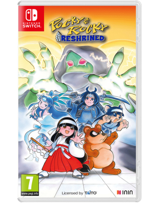 Pocky & Rocky Reshrined Nintendo SWITCH Neuf sous blister