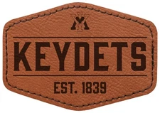 VMI Keydets Officially Licensed Hexagonal Leatherette Patch