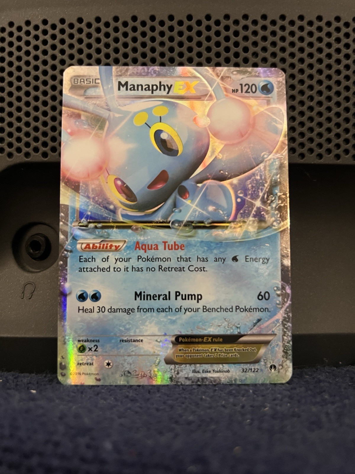 Manaphy EX Ultra Rare XY BREAKpoint 32/122 NM