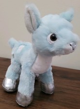Ganz Webkinz Winter Fawn 8" Plush Baby Blue/Silver Deer HM605 No Code