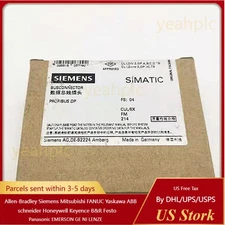 New Siemens Profibus DP Connector 6ES7972-0BA12-0XA0 6ES79720BA120XA0