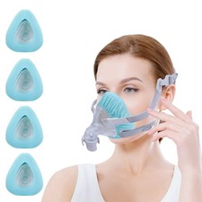 4 Pack CPAP' Mask Liners, Covers for Seal Cushion Small, Ice Green