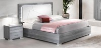 Schlafzimmer Set Bett 2X Nachttische 3Tlg. Italienische MöBel Luxus Hotel Neu