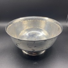 Bol ancien Little Revere en plaqué argent, Gorham, diamètre 6 pouces