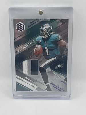 2022 Panini Elements - Jalen Hurts 4 color Patch /54 #ELE-17 Xenon /54 (MEM)