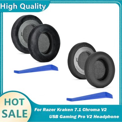 Ear Pads for Razer Kraken 7.1 Chroma V2 Pro V2 USB Headset Replacement SDE