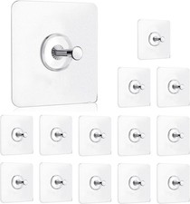14 Pack Adhesive Wall Hooks, Wall Hangers Without Nails, No Damage Picture Hooks
