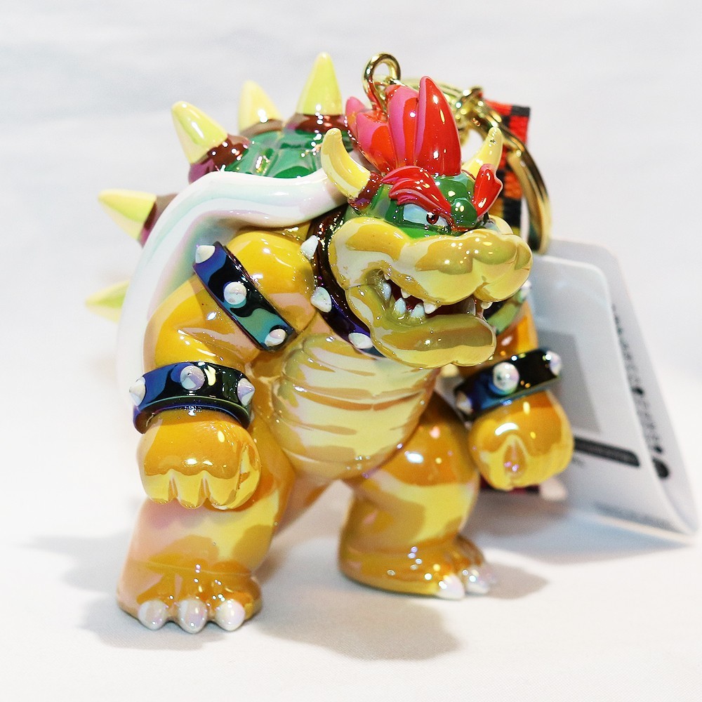 SUPER NINTENDO WORLD USJ JAPAN Bowser Keychain 25th Anniversary