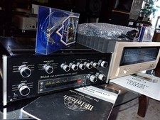 Accuphase P-4200 & McIntosh C34V Pre/Power Amplifiers Set Excellent Working