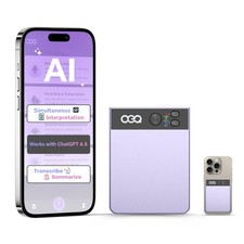 AI Voice Recorder with Simultaneous Interpretation  64GB, Purple