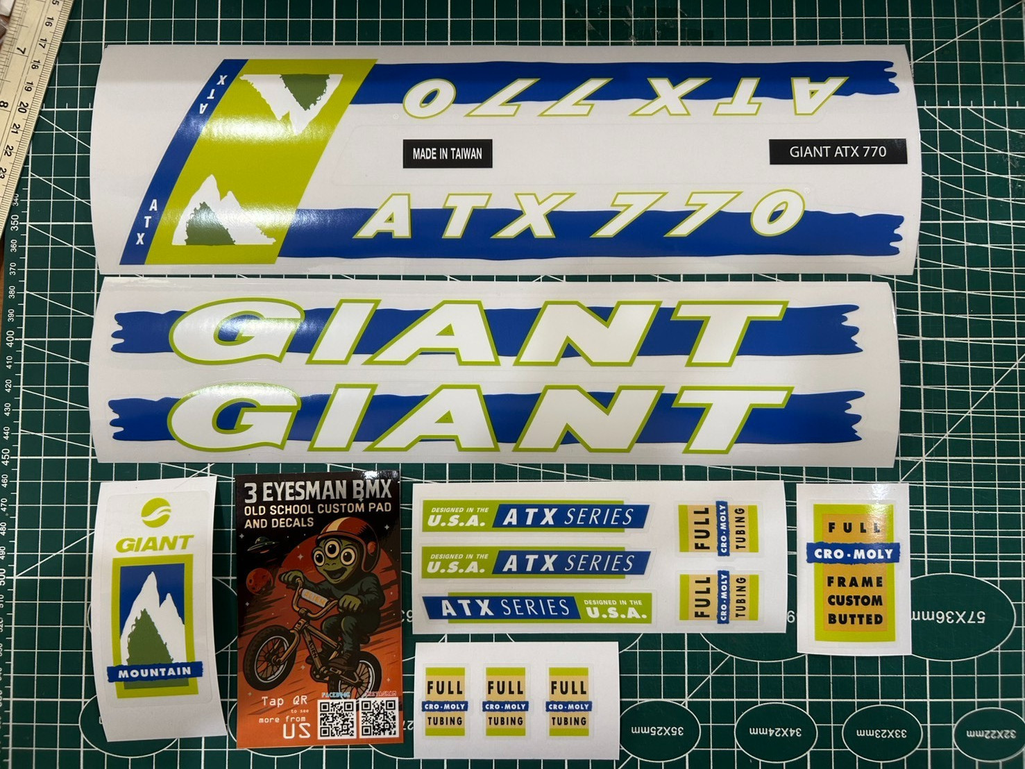 Adesivo decalcomania Giant ATX 770 per mountain bike