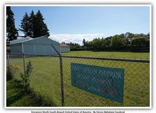 Evergreen North-South Airpark United States of America Airport Postcard