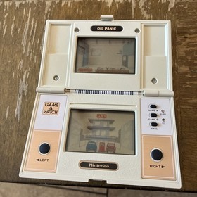 Vintage 1982 Nintendo Game & Watch OIL PANIC OP-51 Multi Screen