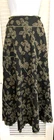 AUTUMN TENEYL ORGANIC Colorado RECYCLED Boho Ruffle Seamed Maxi Skirt SZ XS