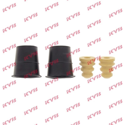 Kit de protection contre la poussière KYB 910191 pour amortisseur arrière en caoutchouc noir