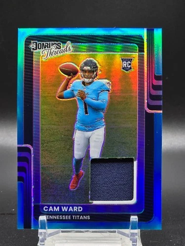 2025 Donruss Optic Cam Ward Neon Blue (RAW)
