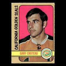 Gary Croteau #3 1972 O-Pee-Chee California Golden Seals Hockey Card NHL EX