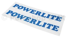 2x 1978-83 Powerlite  frame or fork  old school BMX bicycle decals - (PAIR) -