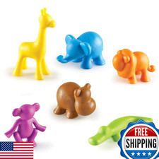 Learning Resources Wild About Animals Jungle Counters - Toddler Counting Toys