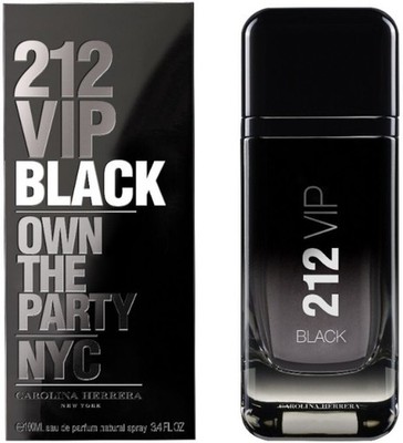 212 VIP BLACK EDP Men's Perfume 100 ml Long Lasting Fragrance 3.4 fl oz