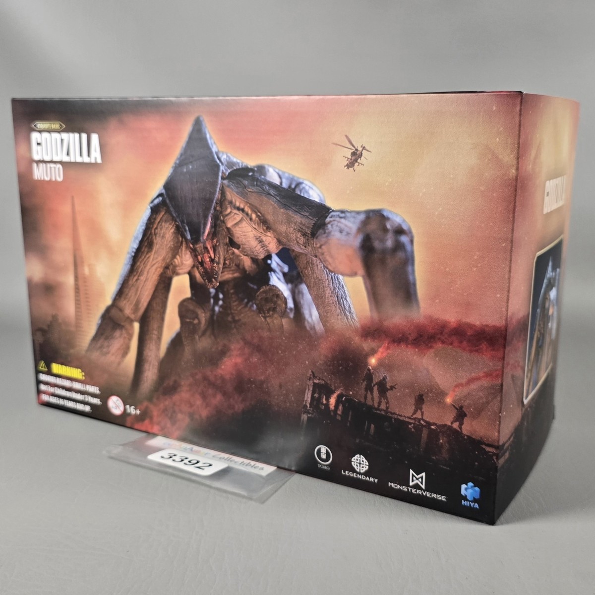 Hiya Toys Female MUTO Godzilla 2014 Exquisite Basic Series Action