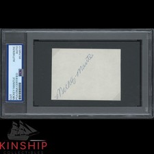 Mickey Mantle Rookie Cards and Memorabilia Buying Guide 46