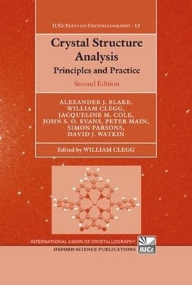 Crystal Structure Analysis - 9780199219476