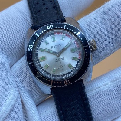 1960s Vintage Skin Diver Avion Sub Marin Womens watch Manual Wind Rare Stunning