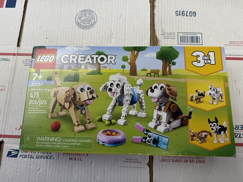 LEGO 31137 Creator Adorable Dogs Building Toy Set 475 Pieces Age 7+ NEW!