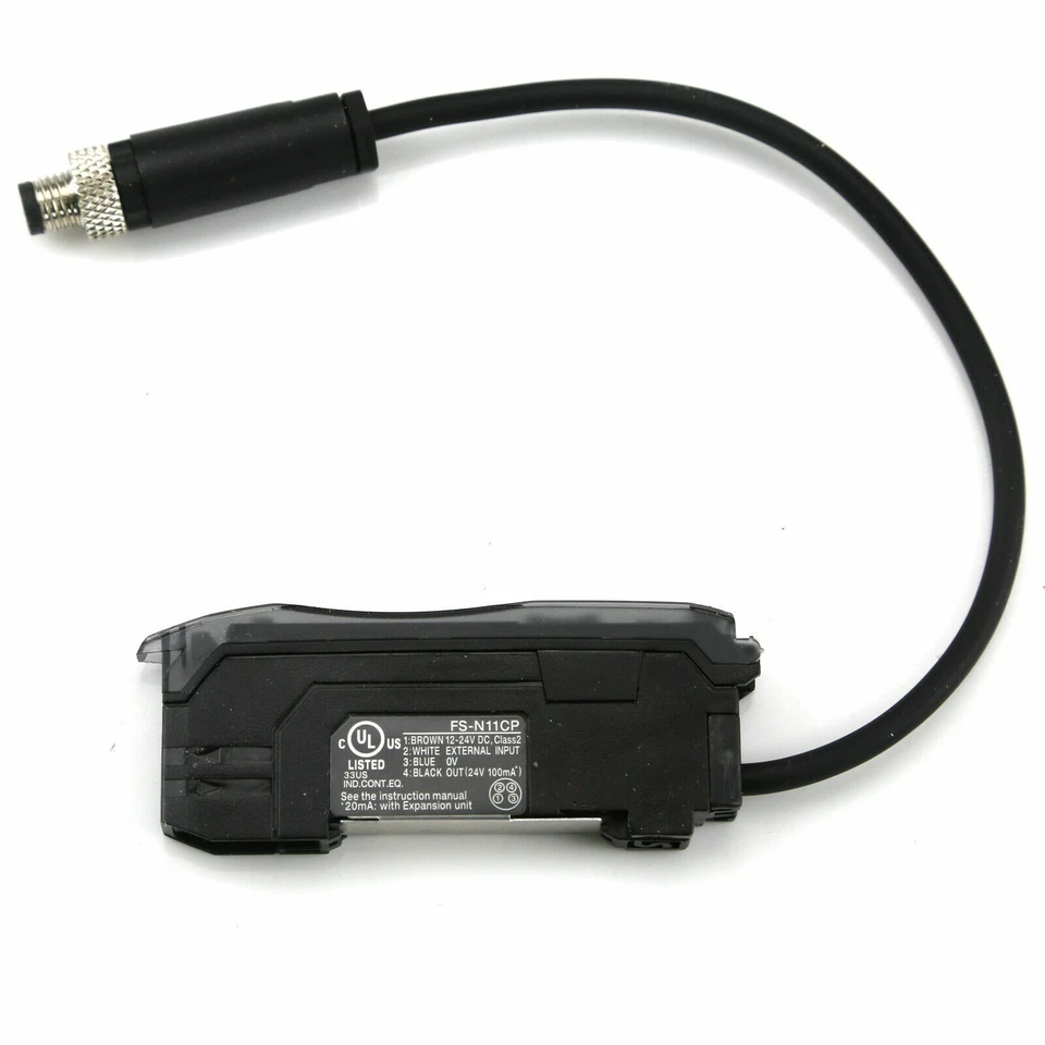 Sensores de fibra óptica KEYENCE FS-N11CP FSN11CP nuevos en caja uno IVA gratuito de EE. UU. Foto 4 de 4