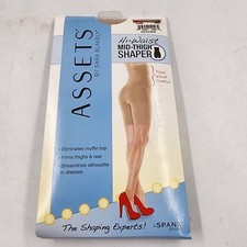 SPANX Assets Red Hot Label Hi-Waist Mid-Thigh Shaper Women's 1 95-125lbs. Nude