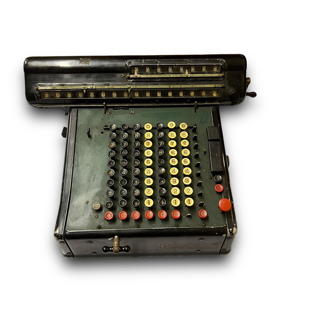 Antique Monroe Calculating Adding Number Machine | eBay