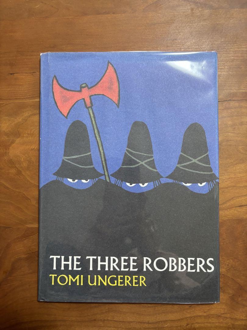 The Three Robbers by Tomi Ungerer 2008 Hardcover with Dust The Three Robbers by Tomi Ungerer 2008 Hardcover with Dust