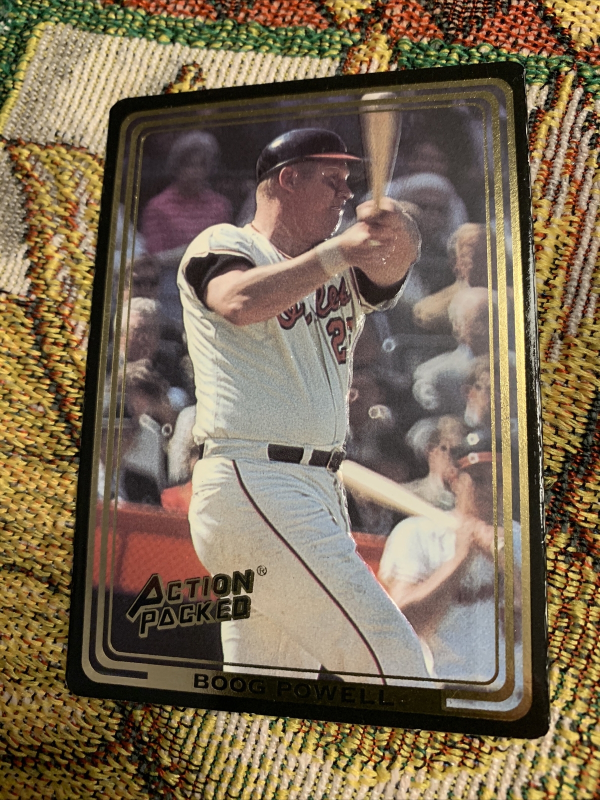 1992 HI PRO ACTION PACKED # 80 BOOG POWELL Vintage BAseball Card Centered  Nice | eBay