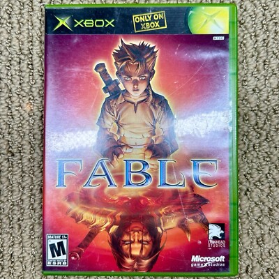 Fable Xbox PREOWNED COMPLETE CIB TESTED