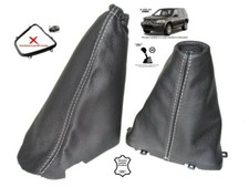 Schaltsack Handbremsmanchette Fur Freelander LR2 2006-14 Leder Naht Weiss