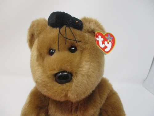 Ty Beanie Buddy Hocus Spider With Tag 2005 Plush Halloween 14" - Picture 2 of 7