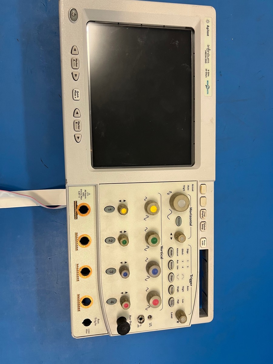 Agilent 54855A Infiniium Digital Oscilloscope Front Face Panel 6