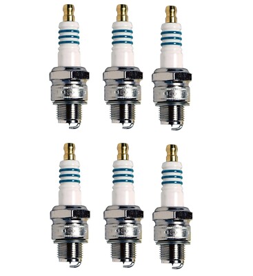 Denso Set of 6 Iridium Power Nickel Spark Plugs Gap 0.032 For Porsche Volvo