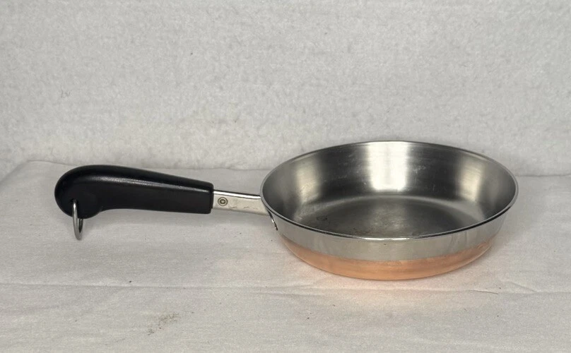 Vintage Revere Ware 7’ Pan No Lid - Rome, New York - Made Between: 1938-1968